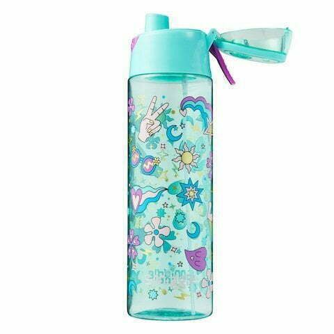 Smiggle - Flash Spritz 760 ML Automatischer Trinker mit Wasserspray