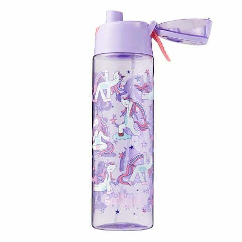 Smiggle - Flash Spritz 760 ML Automatischer Trinker mit Wasserspray