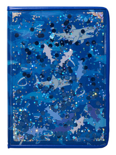 Smiggle - Float Animated Shark Patterned A5-Notizbuch
