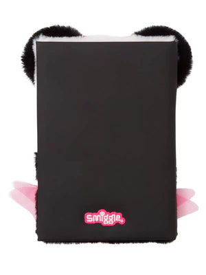 Smiggle – Flauschiges Plüsch-Tagebuch und Notizbuch im A5-Format