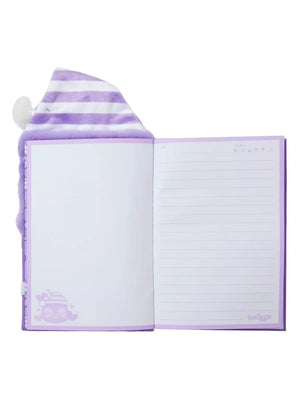 Smiggle – Flauschiges Plüsch-Tagebuch und Notizbuch im A5-Format