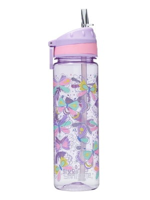Smiggle - Flutter BPA-freie Trinkflasche mit Strohhalm 650ML