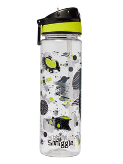 Smiggle - Fly High BPA-freie 650-ml-Wasserflasche mit Strohhalm