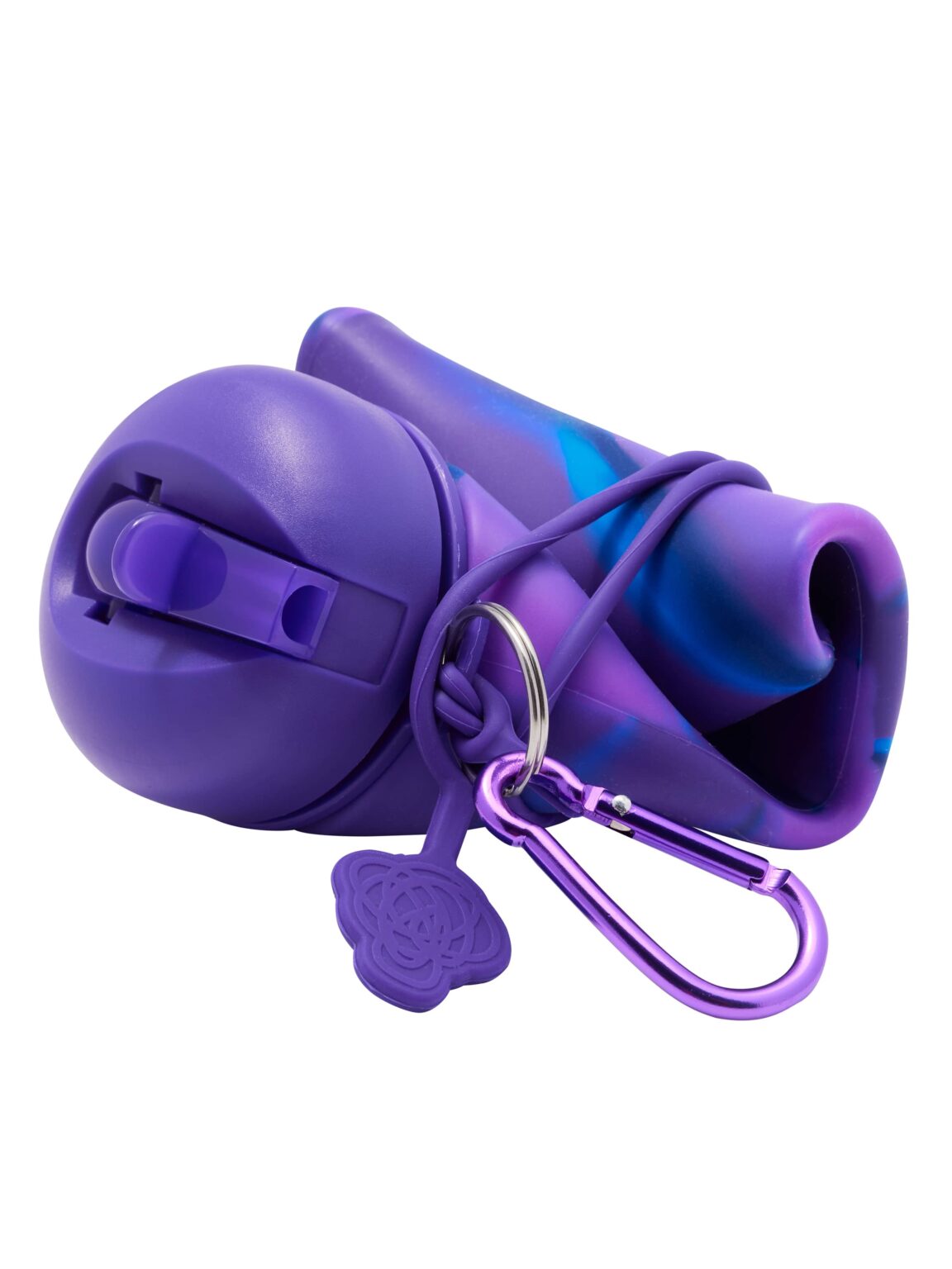 Smiggle – Freestyle 630 ml Wasserflasche mit faltbarem Strohhalm