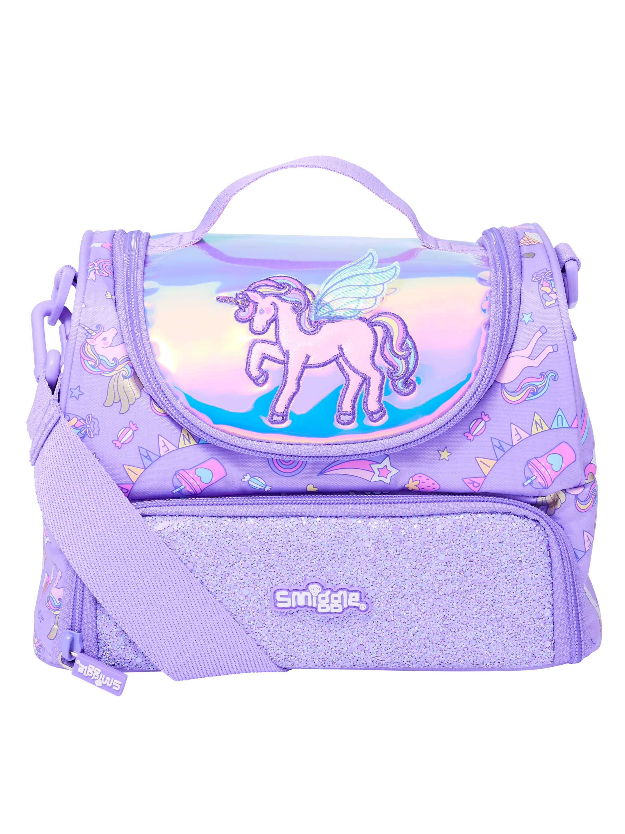Smiggle - Fun Fair Doppelschichtige Brotdose