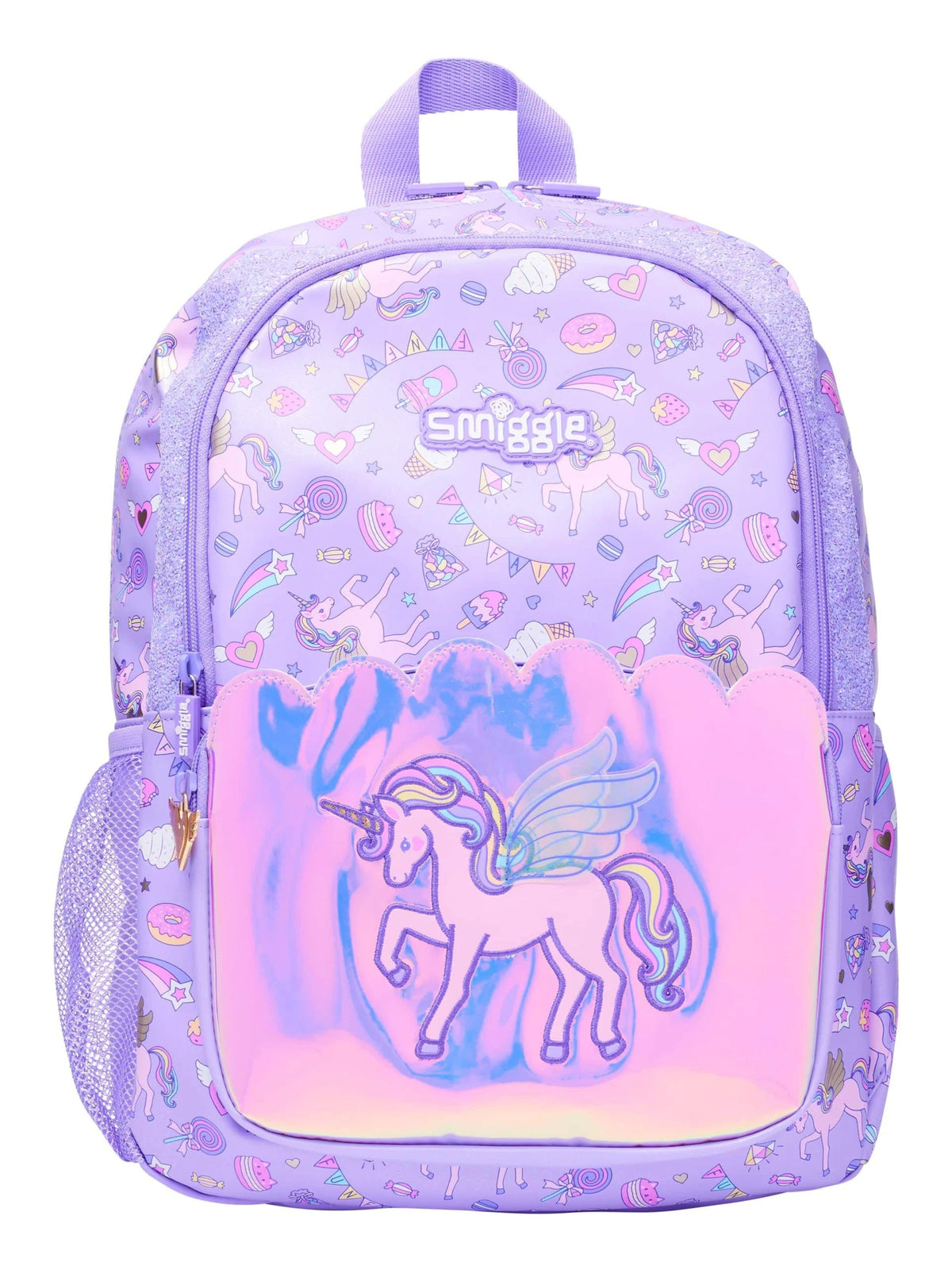 Smiggle – klassischer Schulrucksack „Fun Fair“.