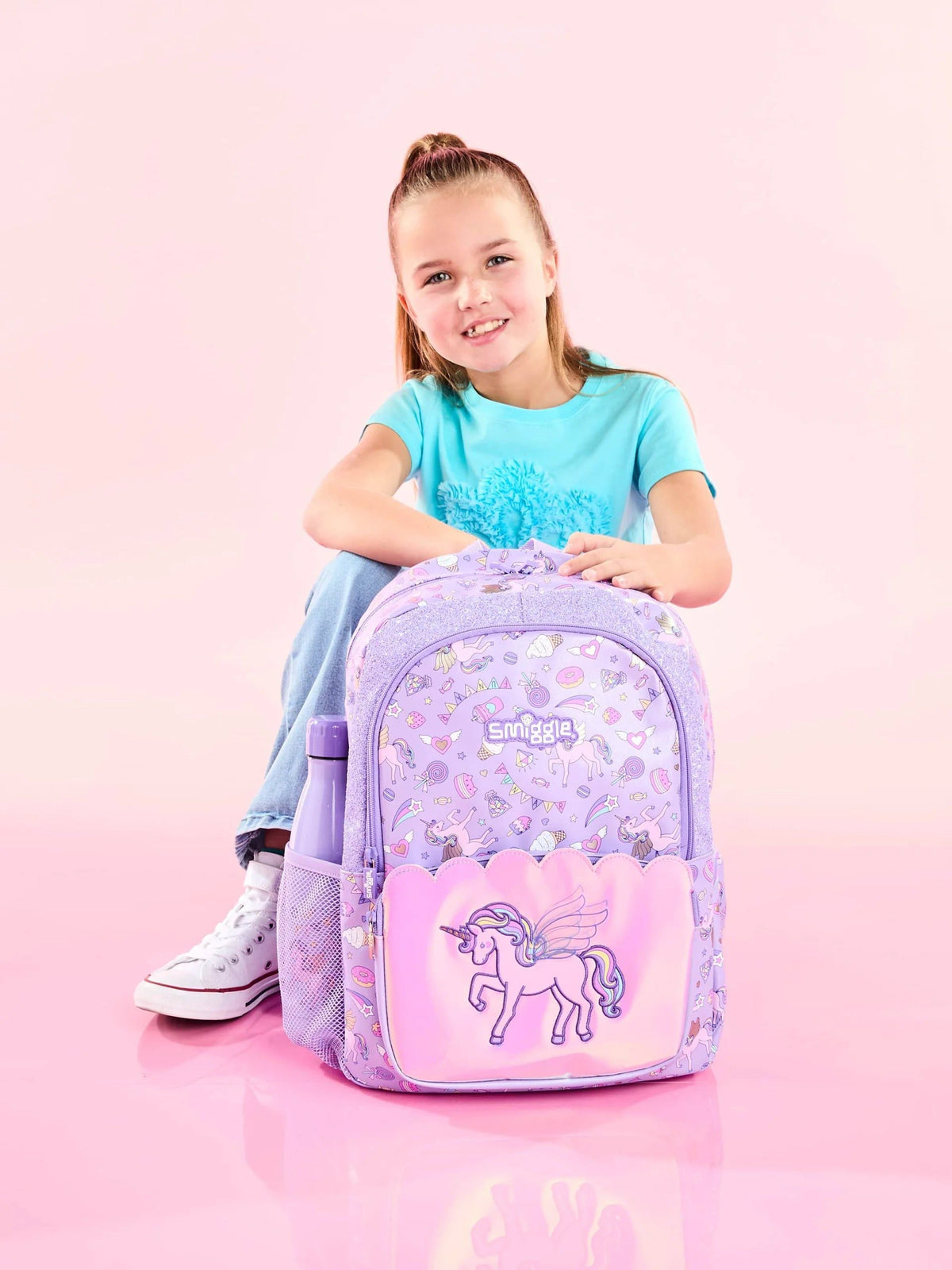 Smiggle – klassischer Schulrucksack „Fun Fair“.