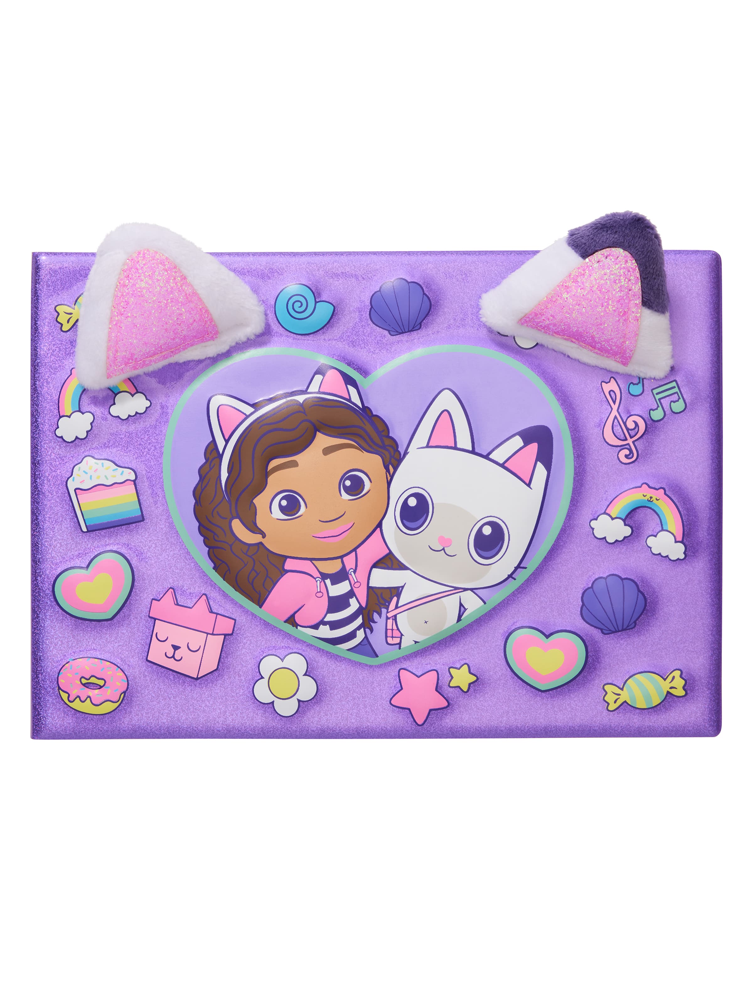 Smiggle – Gabbys Dollhouse A5 Gestreiftes Spezial-Tagebuch-Notizbuch