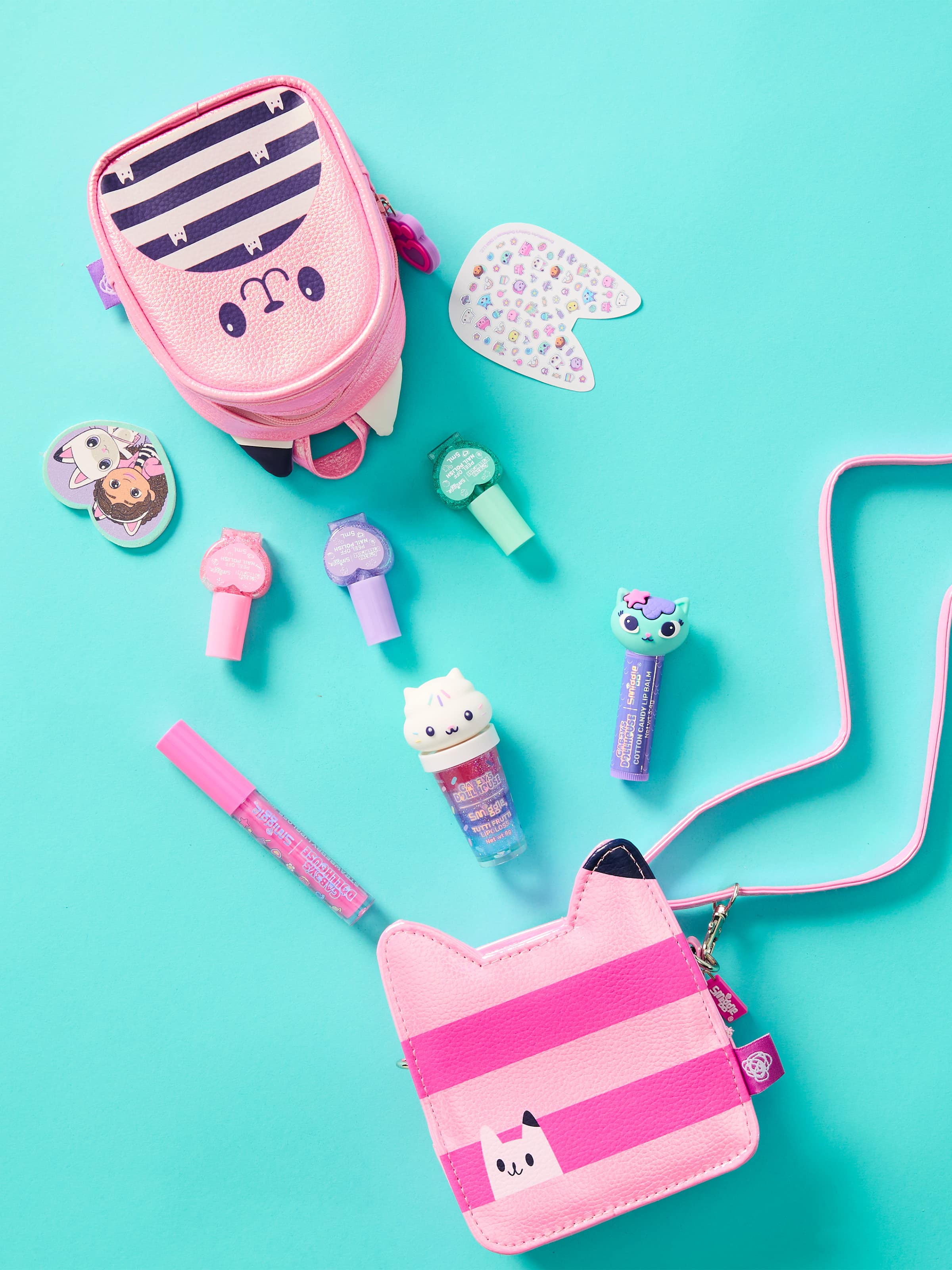 Smiggle – Gabbys Puppenhaus-Nagelpflegeset mit Tasche