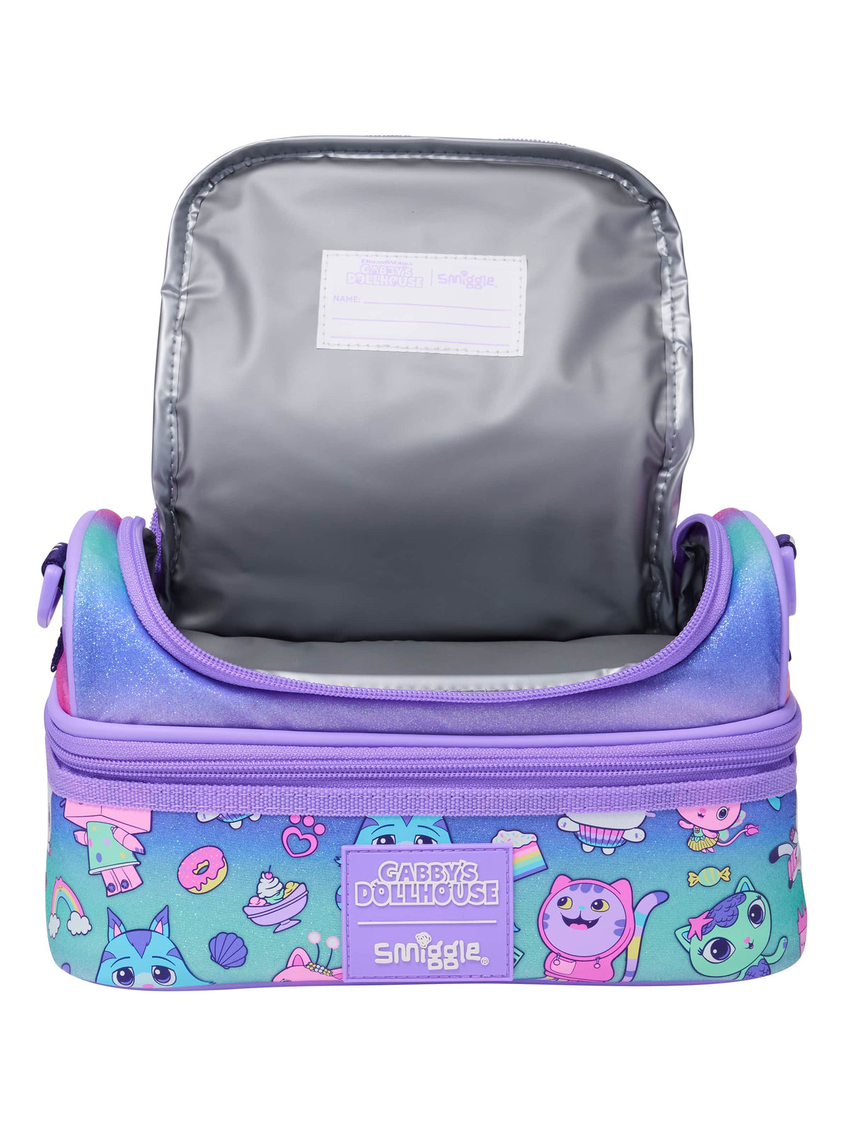 Smiggle – Gabbys Dollhouse Doppeldecker-Lunchbox