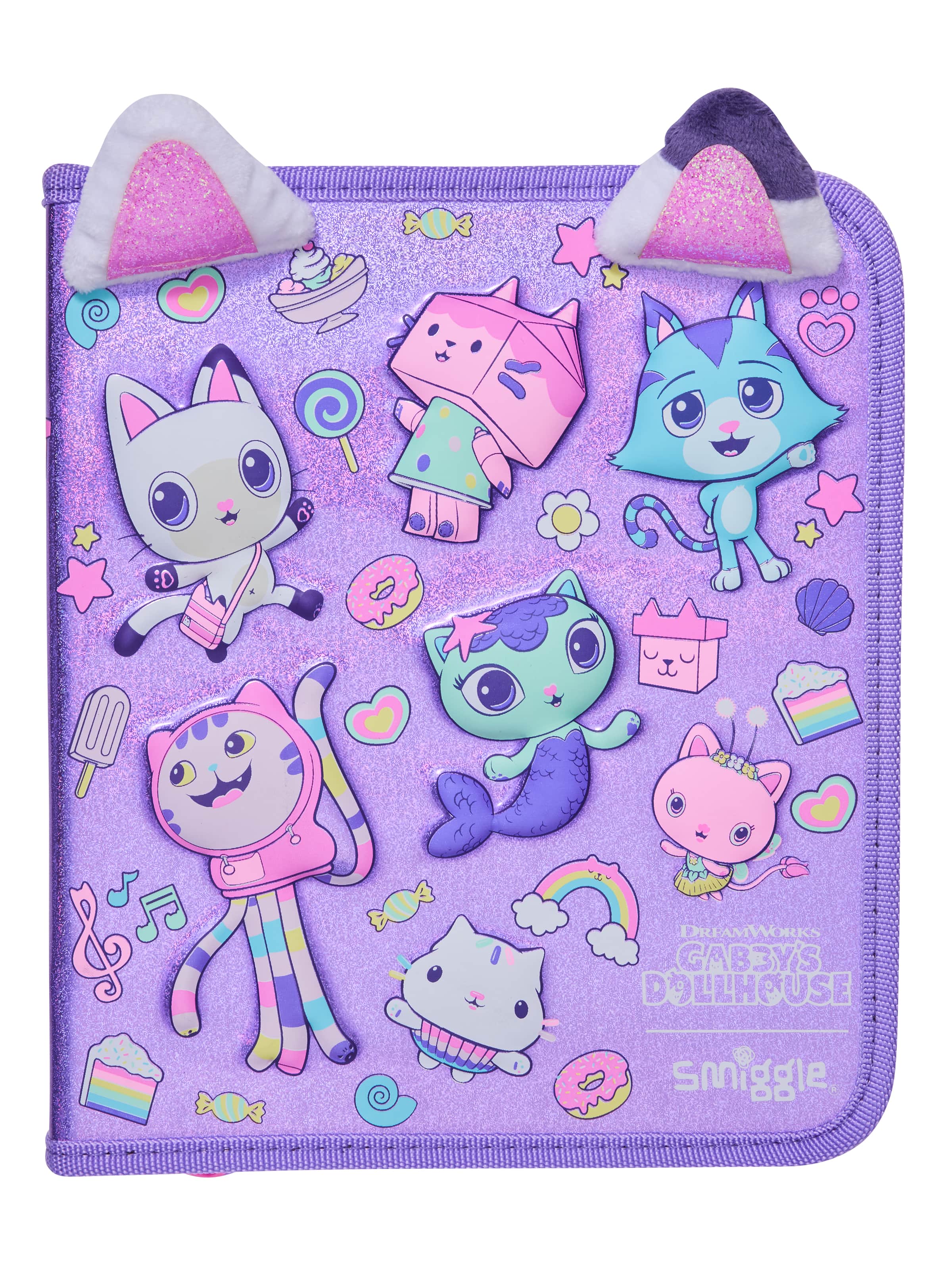 Smiggle - Gabbys Dollhouse Kalem Kutusu ve Kırtasiye Seti
