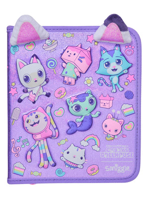 Smiggle – Gabbys Puppenhaus-Federmäppchen und Schreibwaren-Set