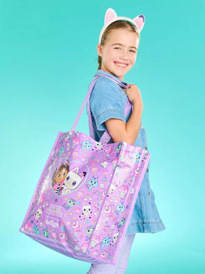 Smiggle – Gabbys Dollhouse mittelgroße wiederverwendbare Tragetasche