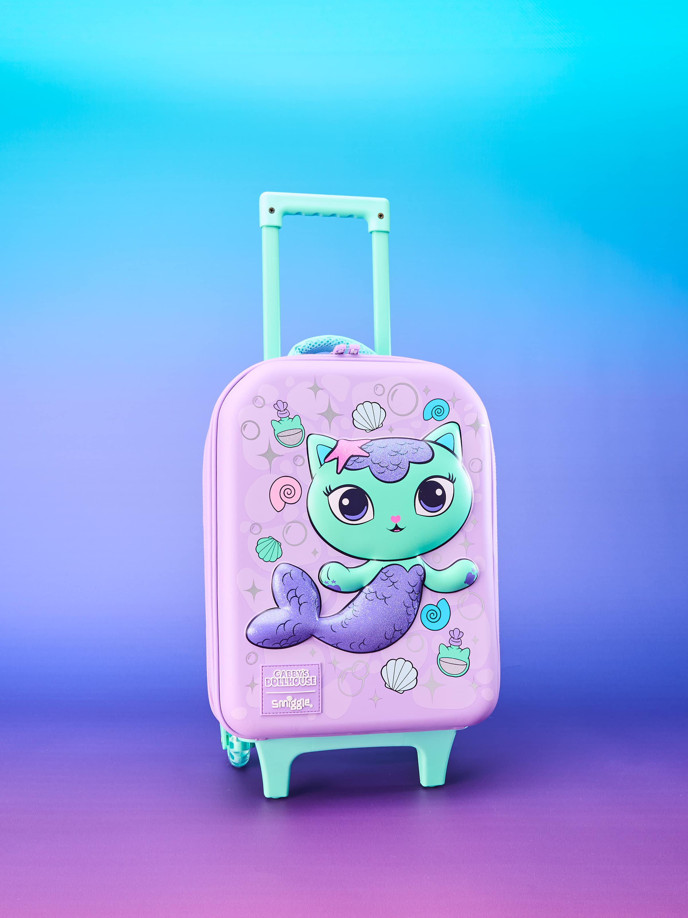 Smiggle – Gabbys Dollhouse Reise- und Schul-Rollgepäcktasche