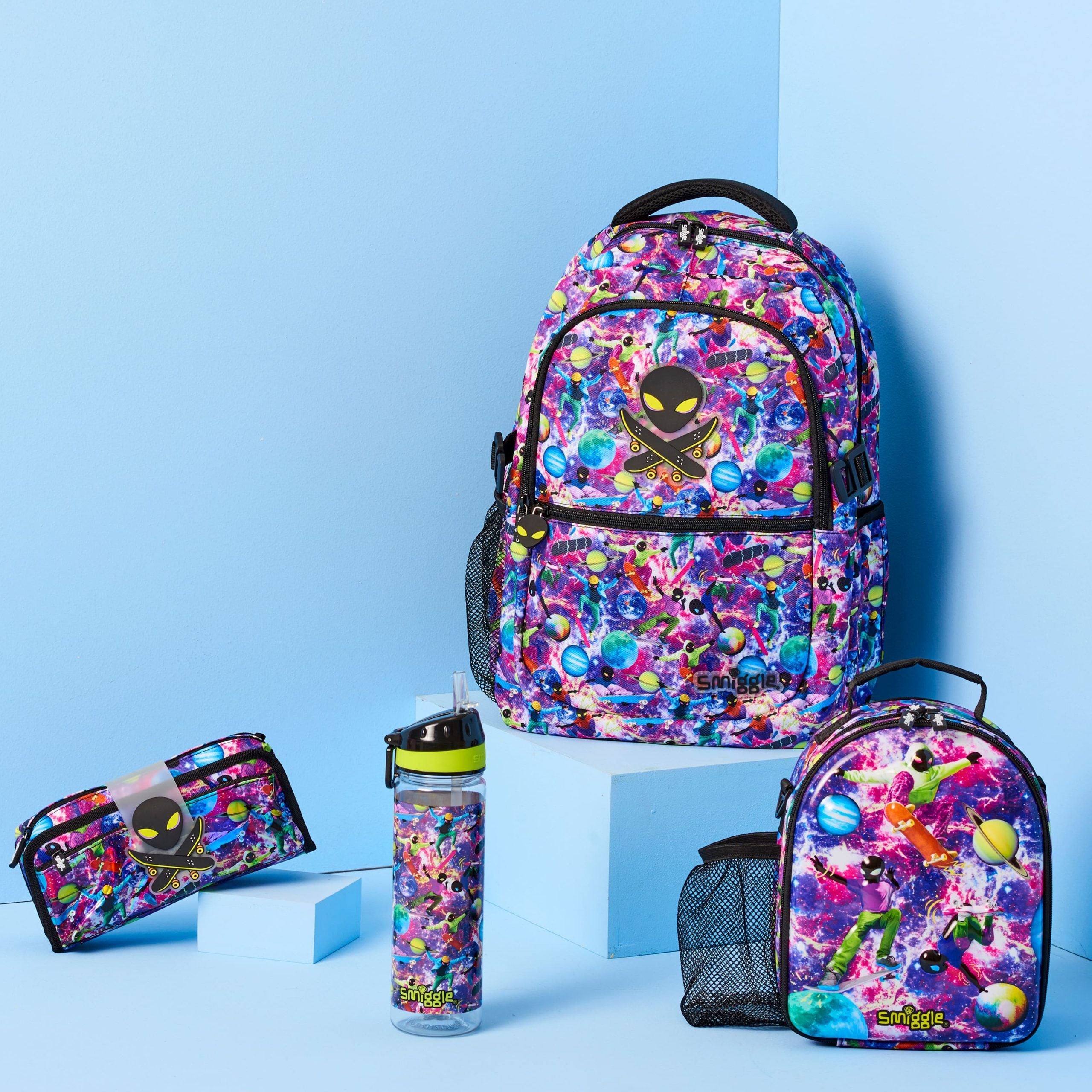 Smiggle – Galaxy Two-Eye Special Series Federmäppchen