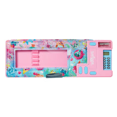 Smiggle – Galaxy Cheerful Animals Pop Out Automatisches Federmäppchen mit Taschenrechner