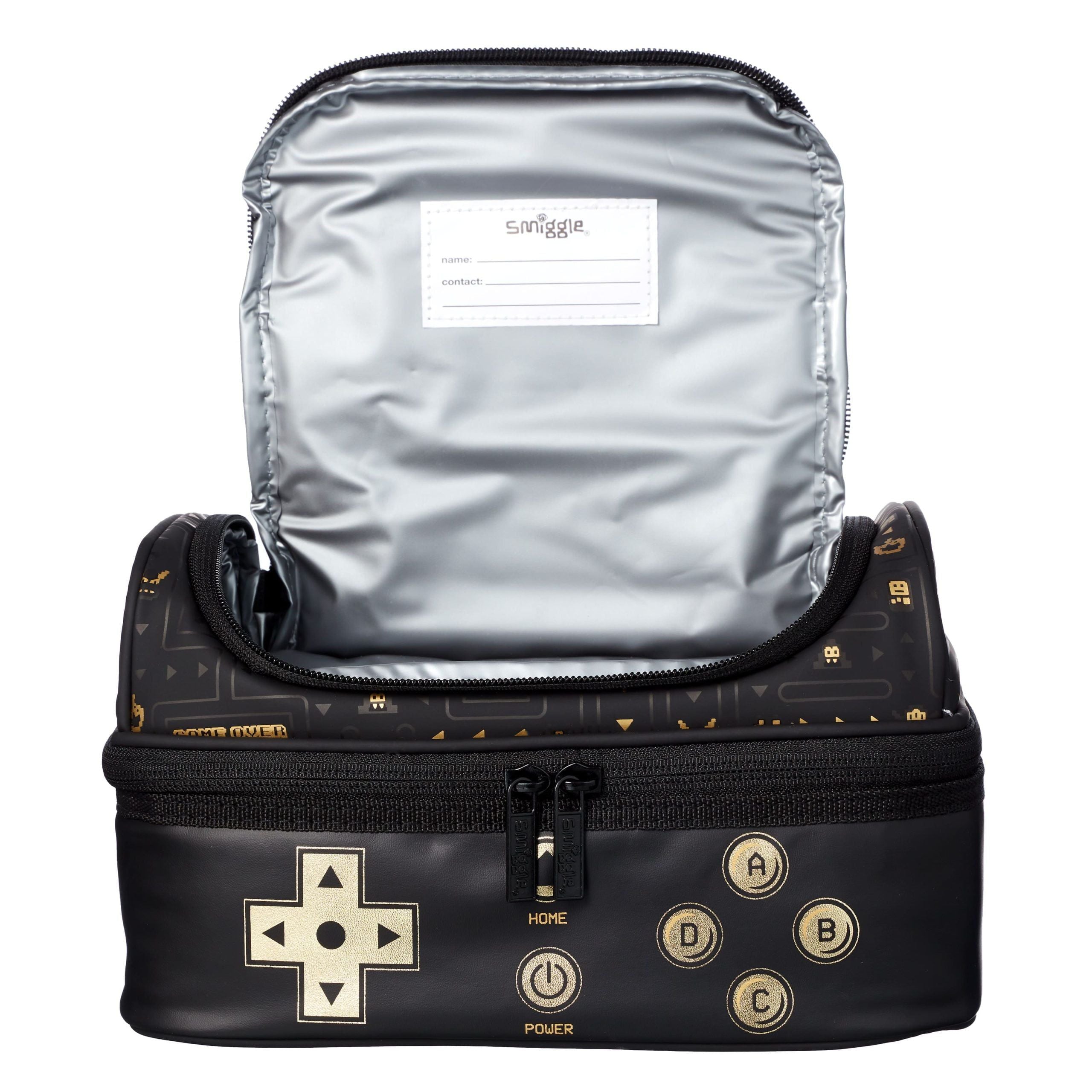 Smiggle – Gamer-Doppeldecker-Lunchbox
