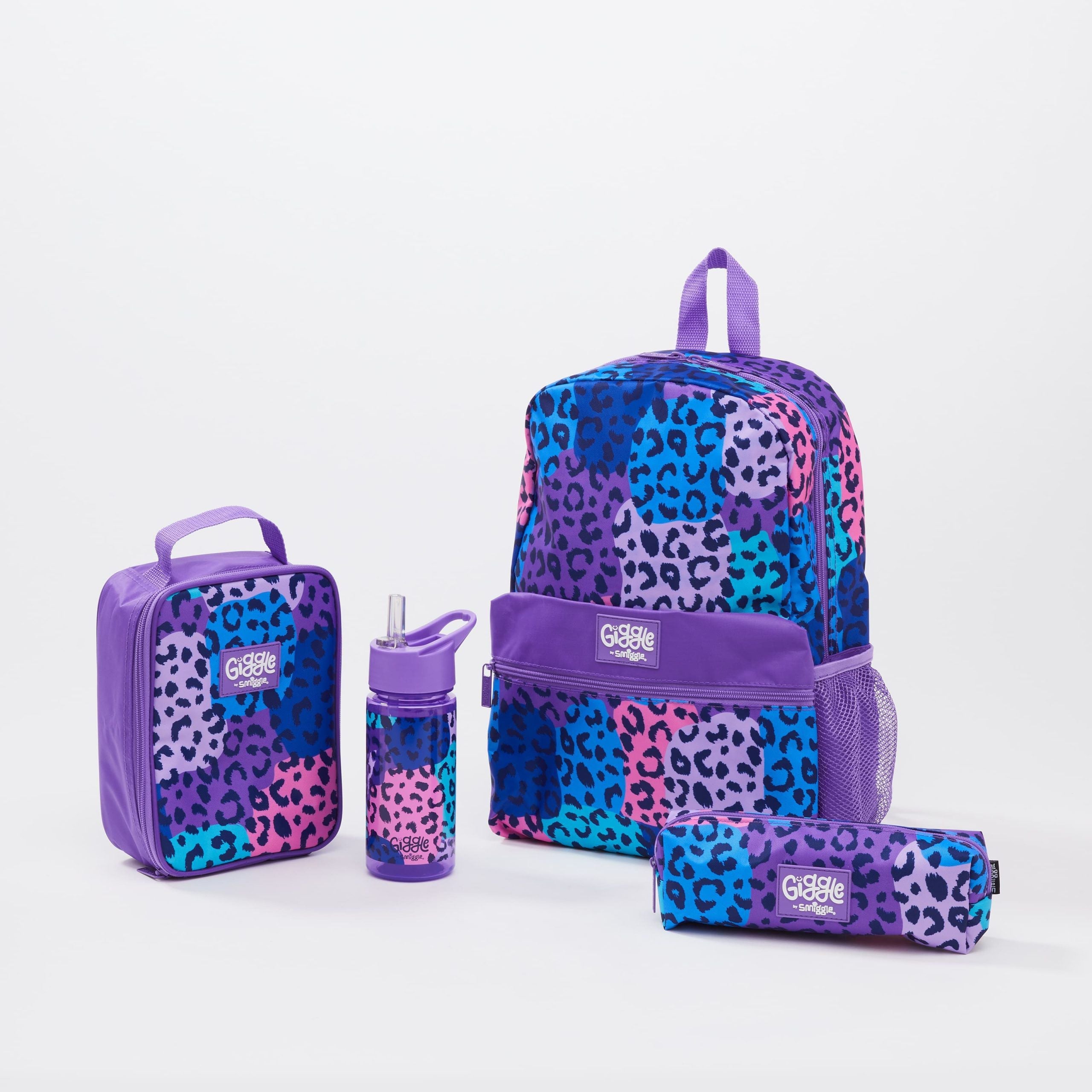 Smiggle - Giggle 4-teiliges Grundschul-Ranzen-Set