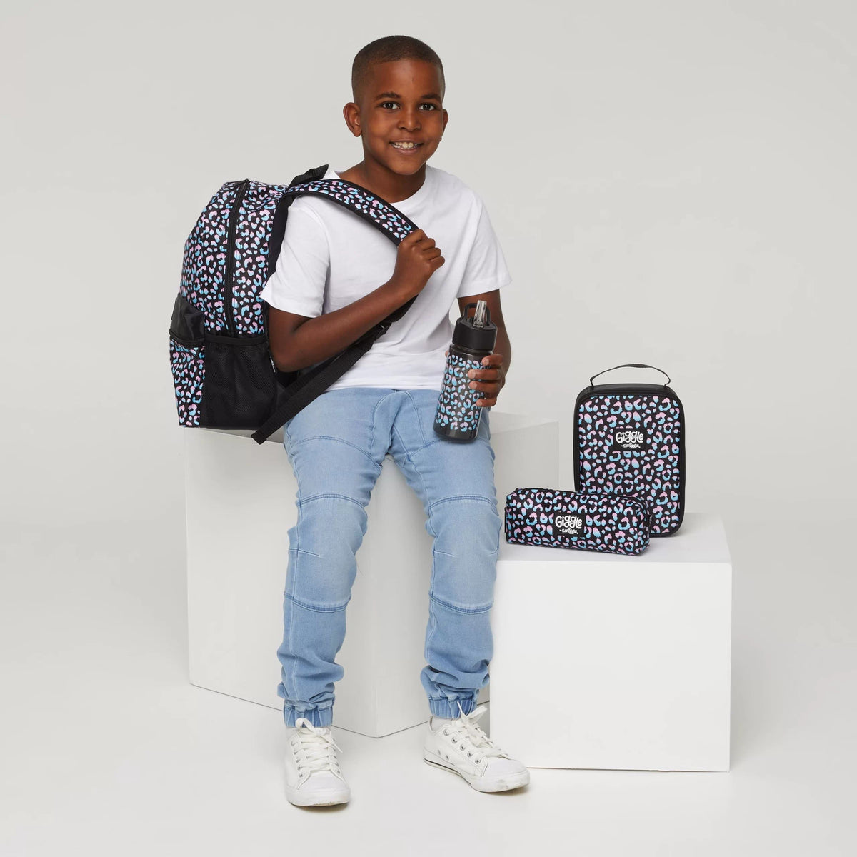 Smiggle - Giggle 4-teiliges Grundschul-Ranzen-Set
