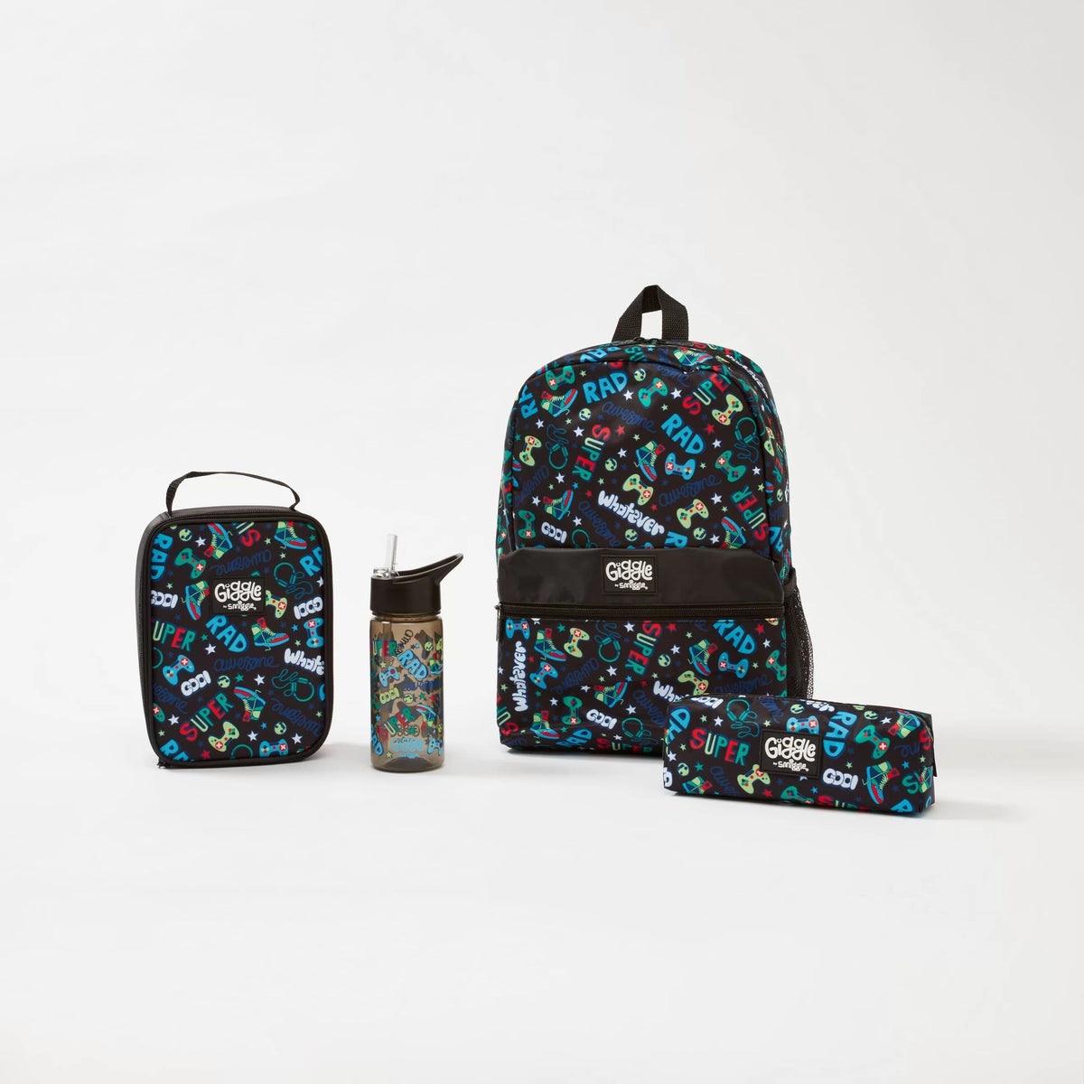 Smiggle - Giggle 4-teiliges Grundschul-Ranzen-Set