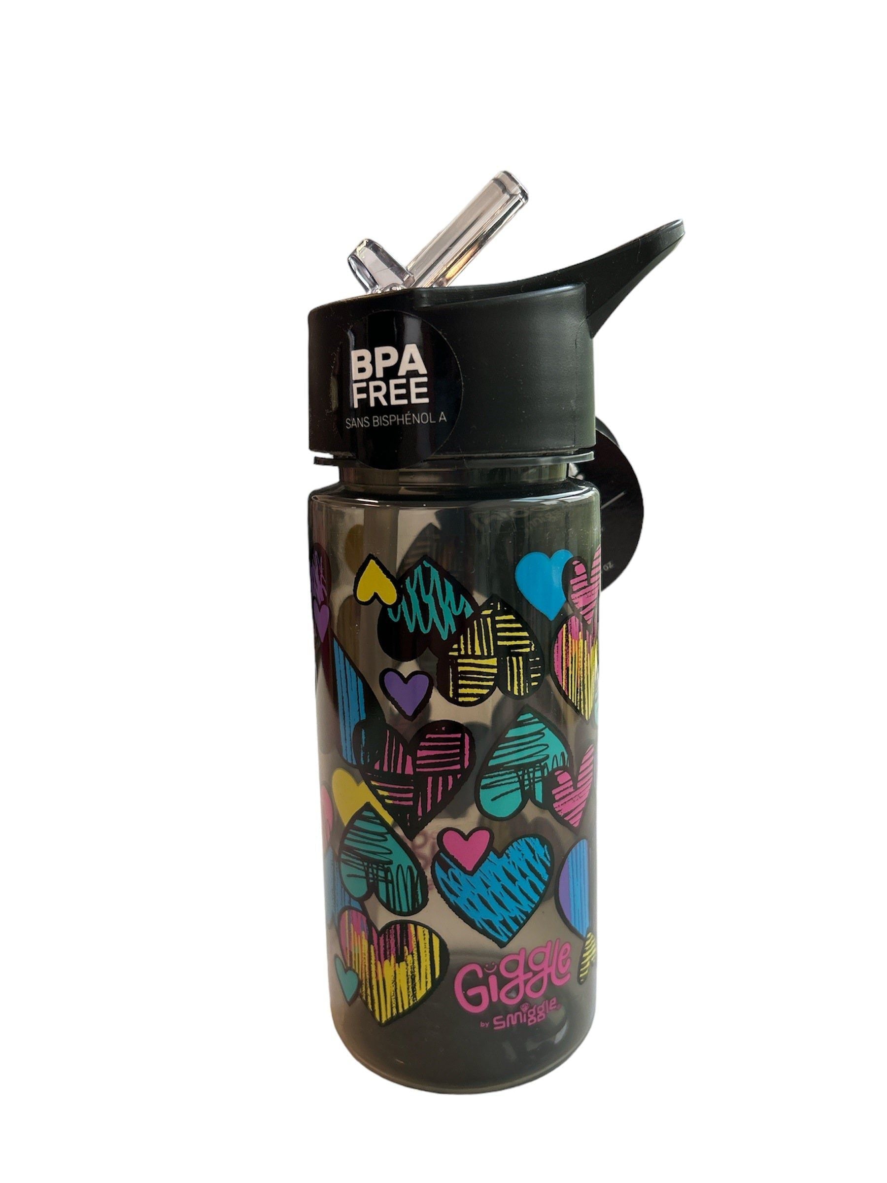 Smiggle – Giggle 450 ml BPA-freier Trinkhalm