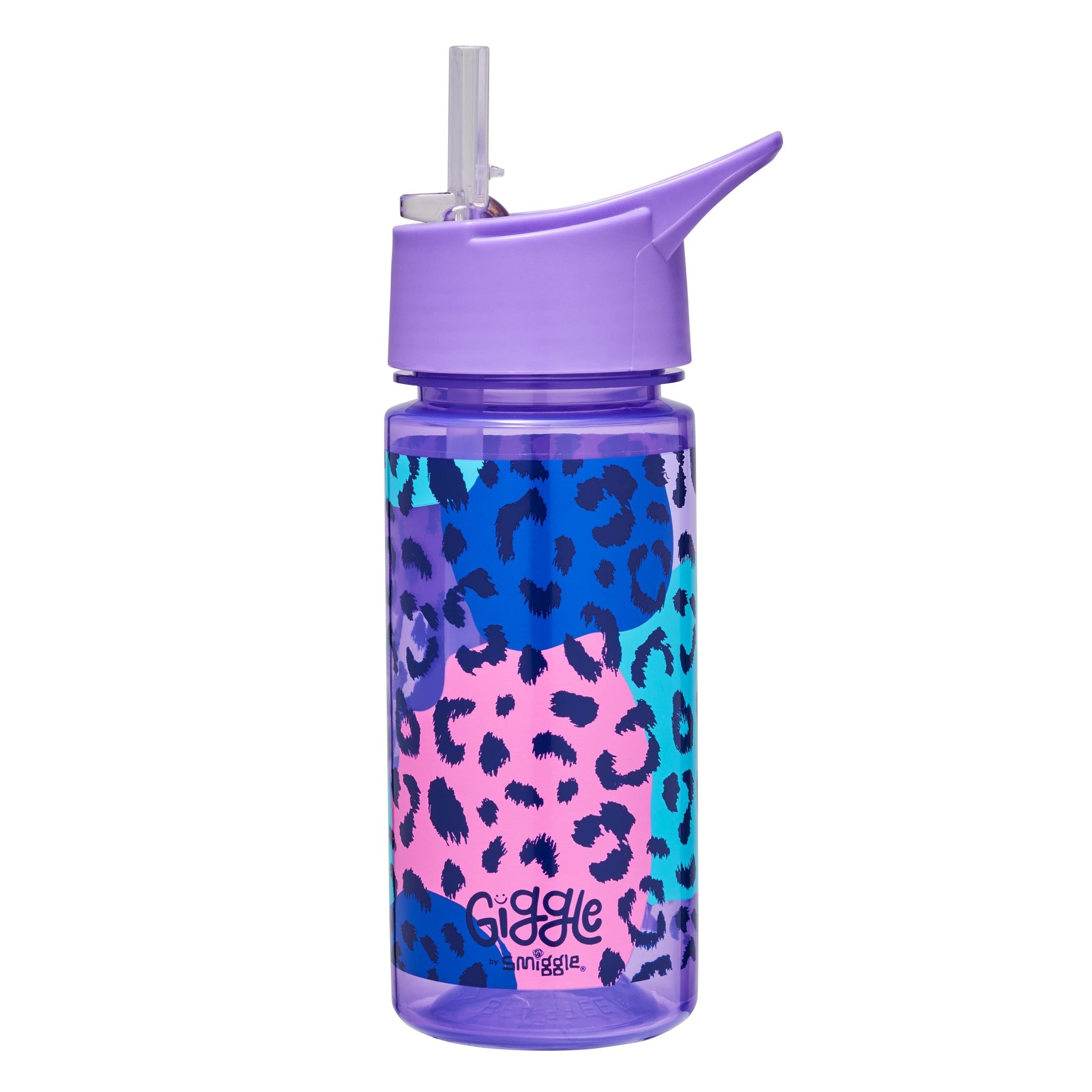 Smiggle – Giggle 450 ml automatischer Trinker mit Strohhalm