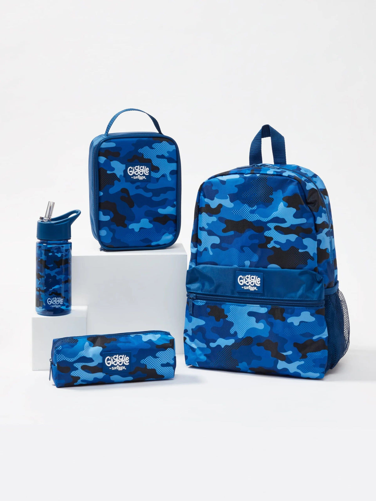 Smiggle - Giggle 4-teiliges Schultaschen-Set
