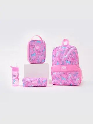 Smiggle - Giggle 4-teiliges Einhorn-Schultaschen-Set