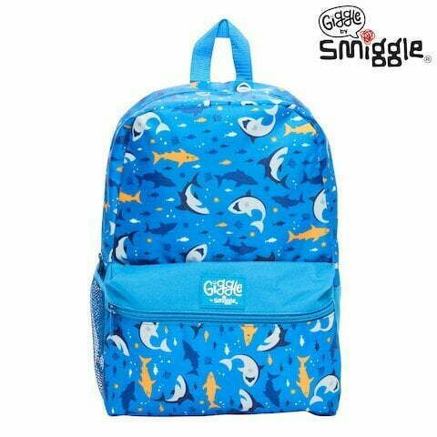 Smiggle – Giggle Sweet Sharks gemusterter Rucksack