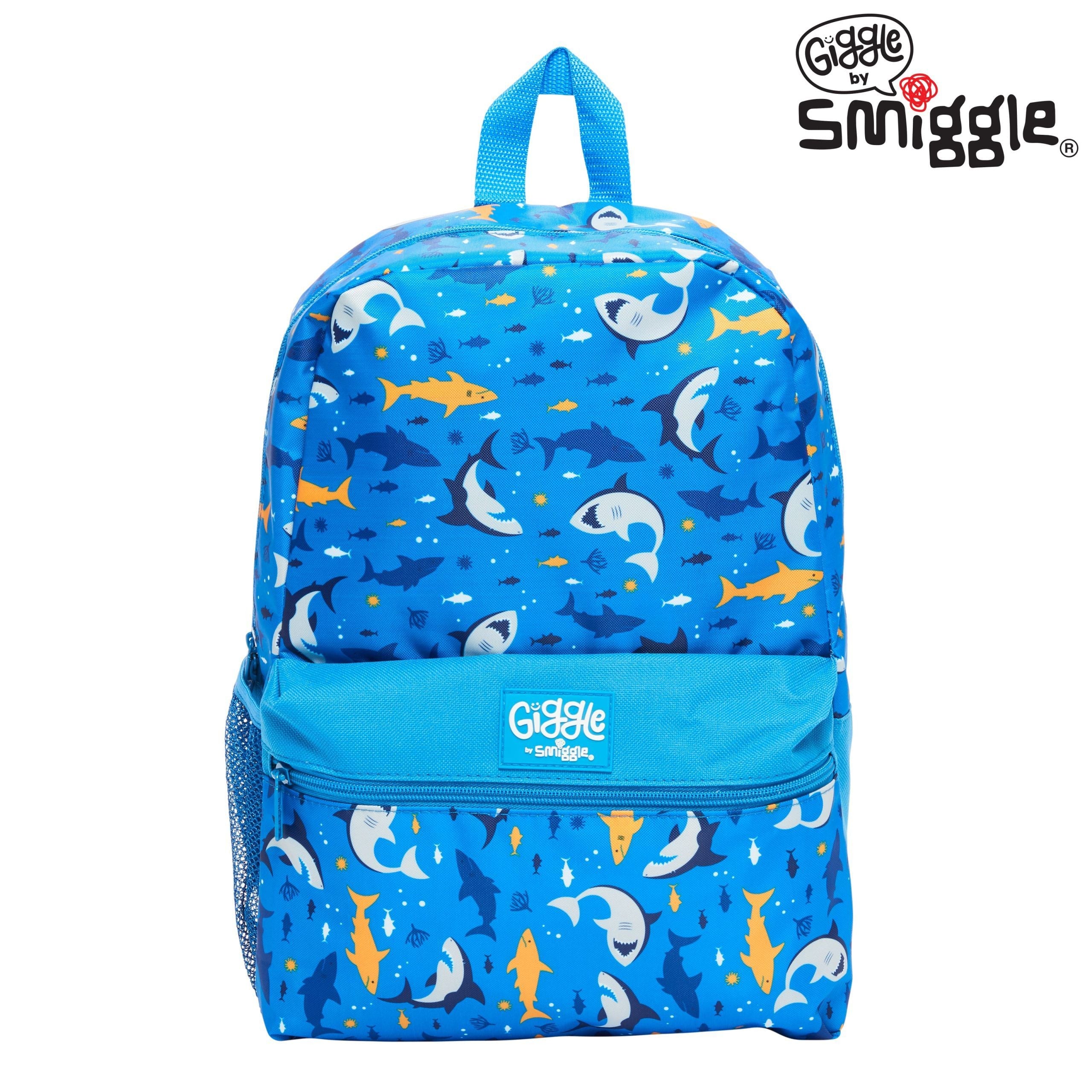 Smiggle – Giggle Sweet Sharks gemusterter Rucksack