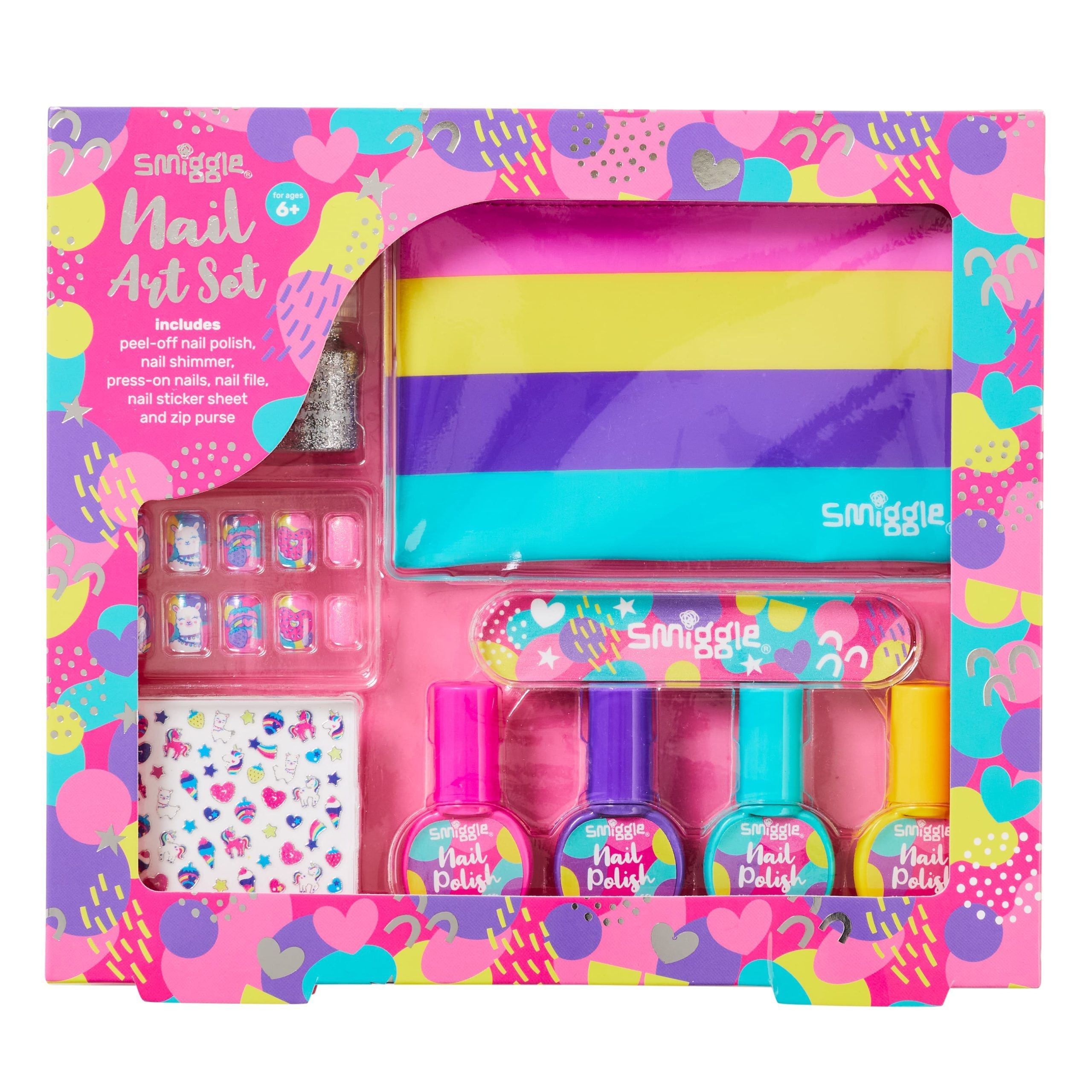 Smiggle – Glam Kids Nagelpflege-Geschenkset