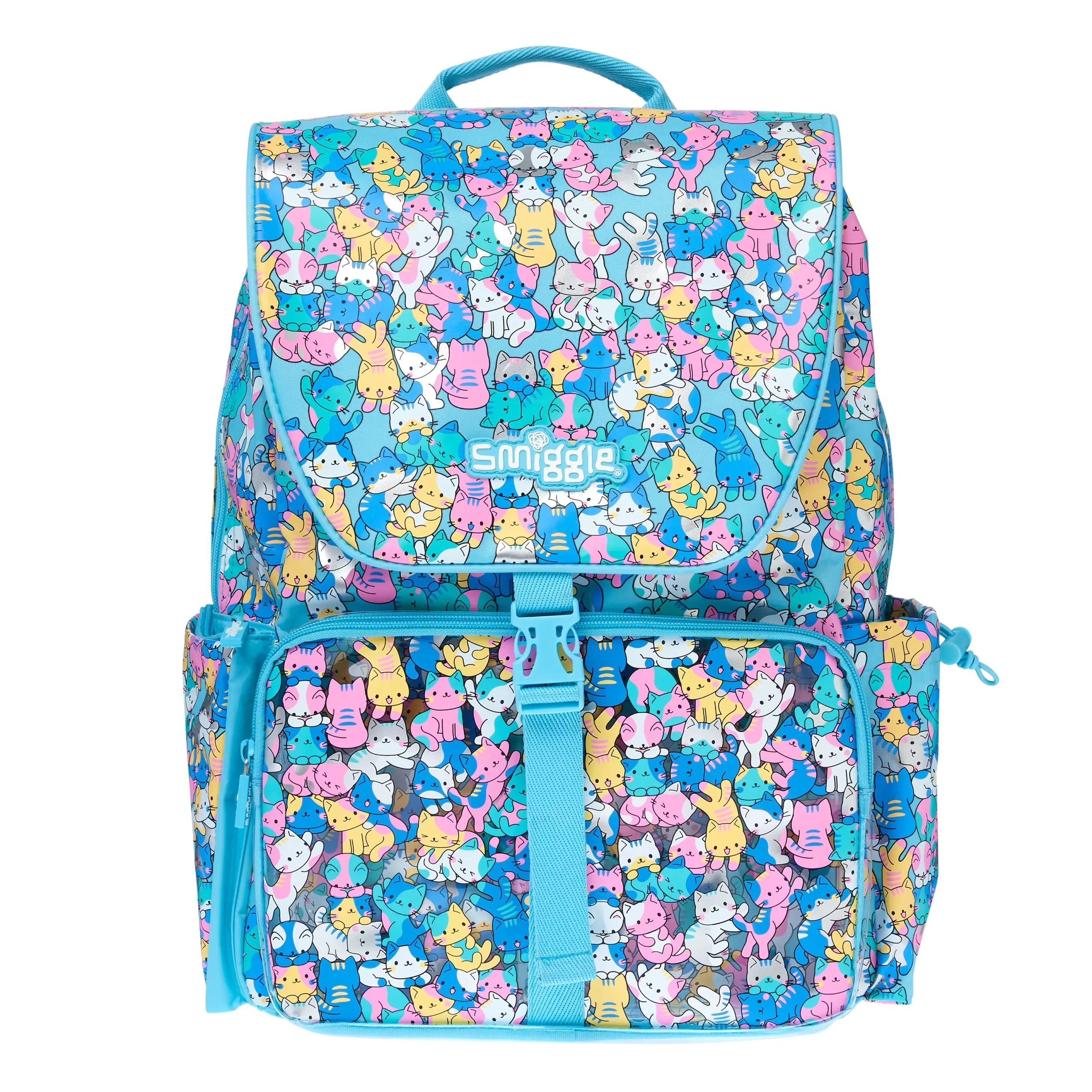 Smiggle - Glee Großer blauer Chelsea-Rucksack