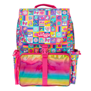 Smiggle - Glee Großer rosa Chelsea-Rucksack