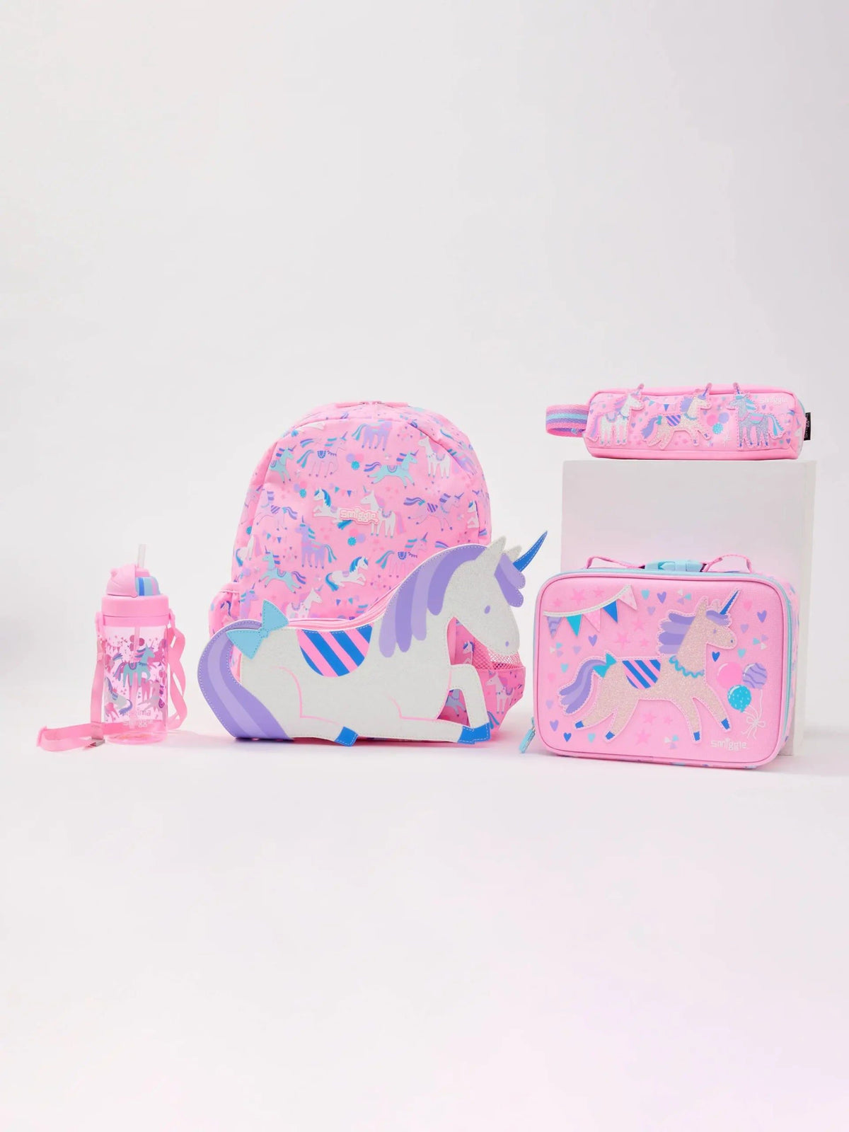 Smiggle - Glide 4-teiliges Kindergarten- und Kindergartentaschen-Set