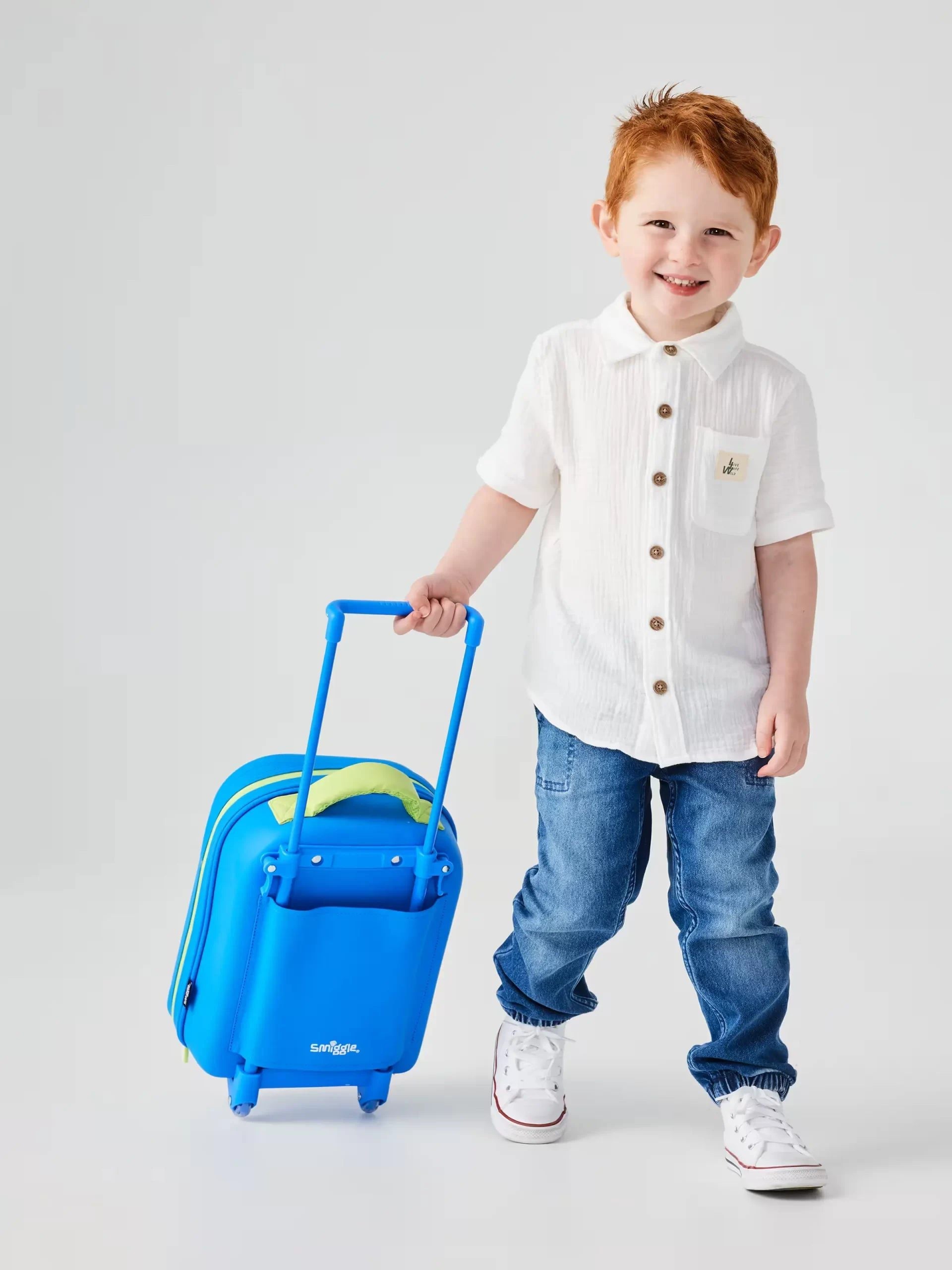 Smiggle - Glide Teeny Tiny Dino Hartschalen-Schul- und Reisetasche