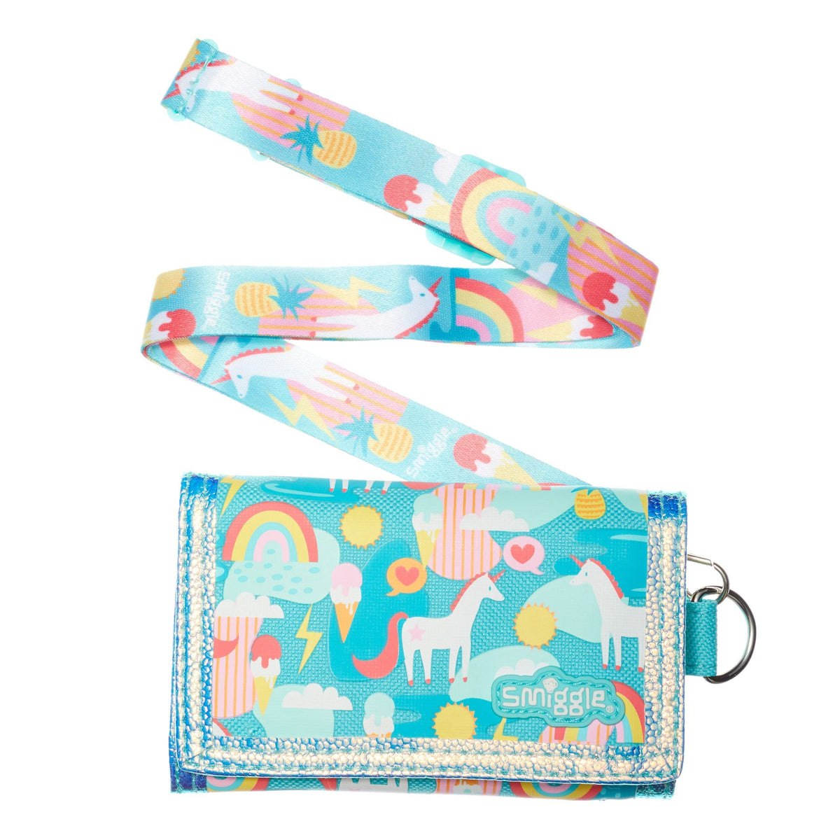 Smiggle – Go Junior Lanyard-Geldbörse