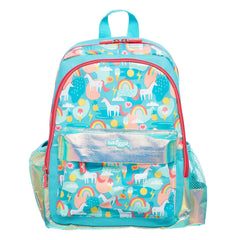 Smiggle - Go Junior Blauer Einhorn-Rucksack
