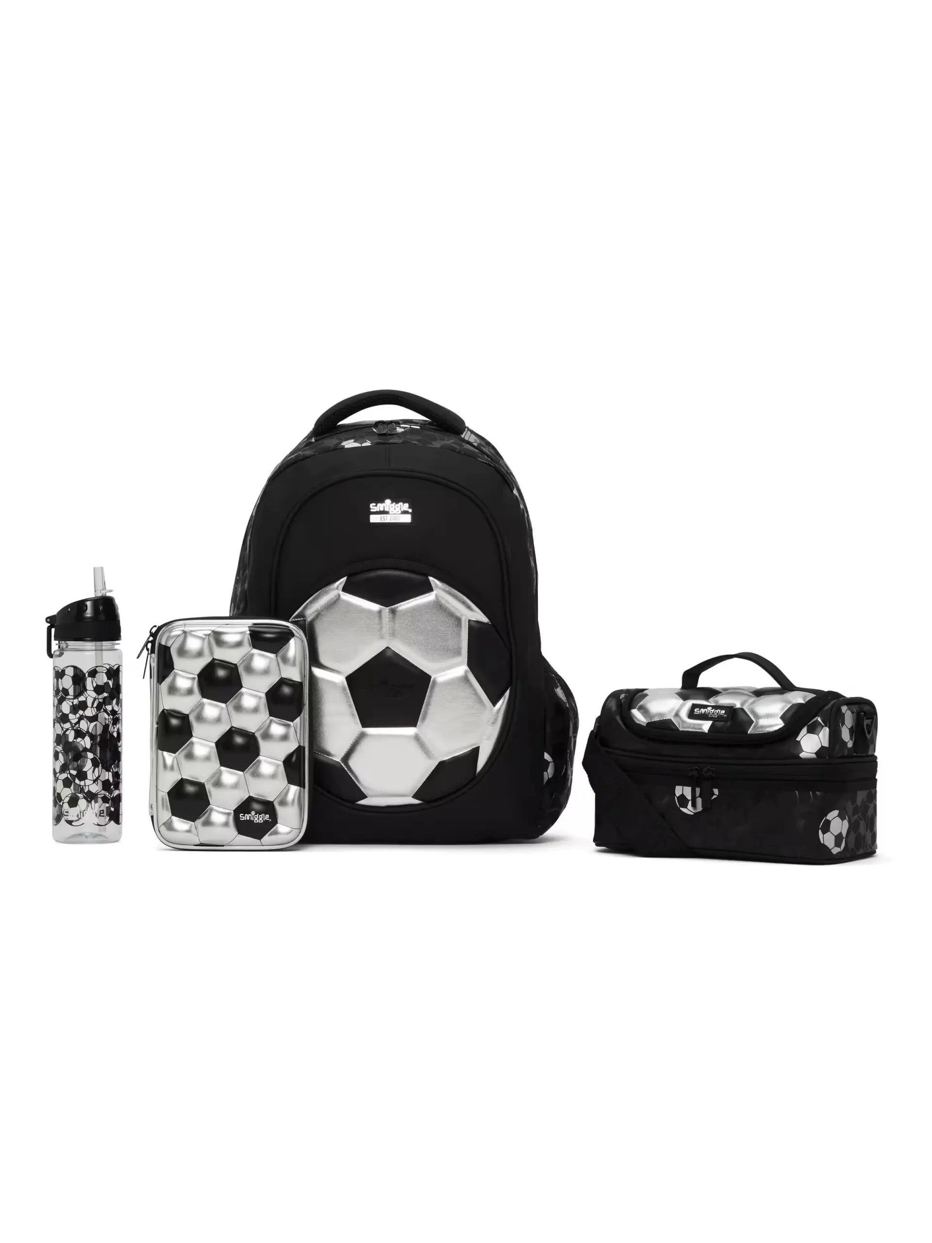 Smiggle - Goal 4-teiliges Schulranzen-Set