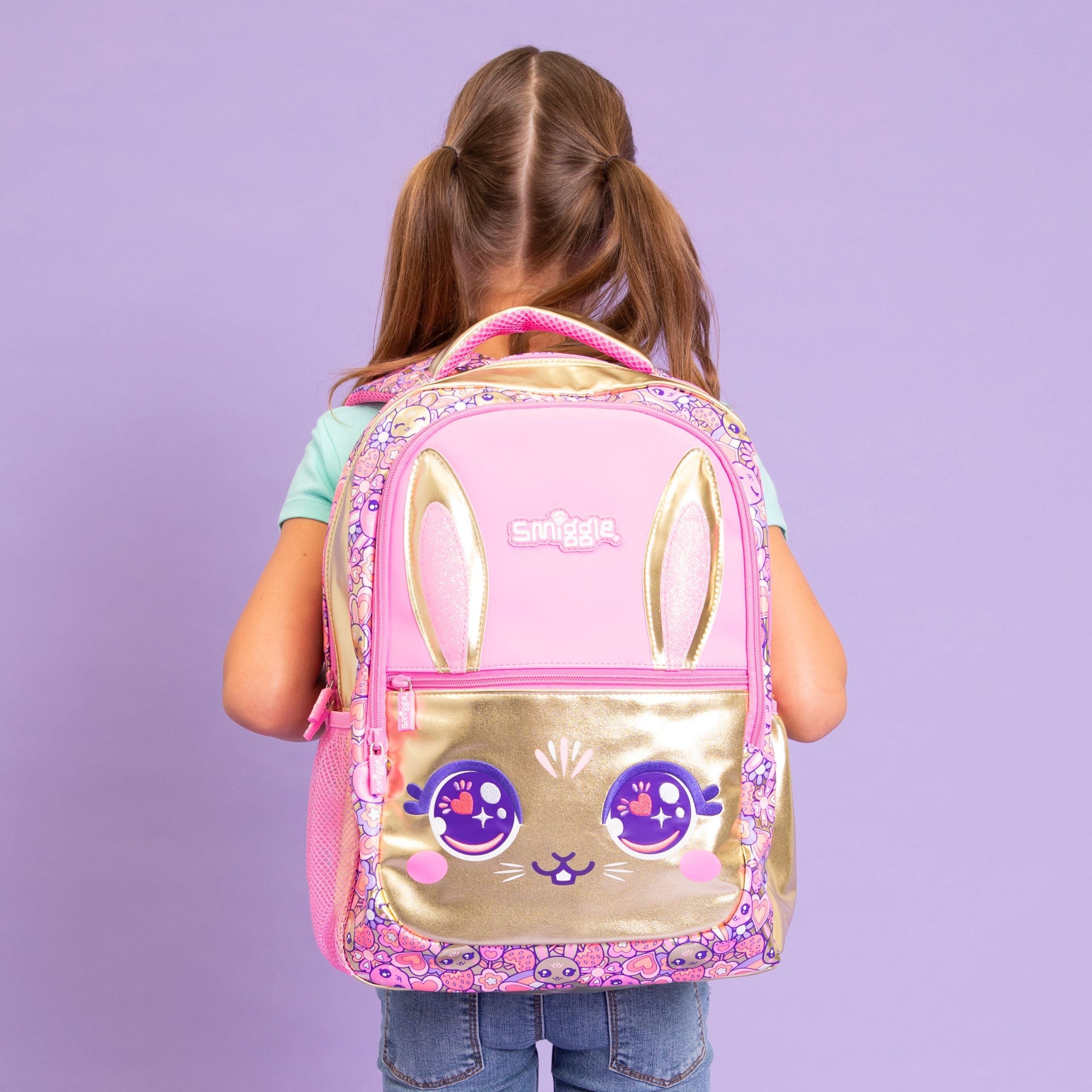 Smiggle – Gold Budz Classic Charakter-Rucksack