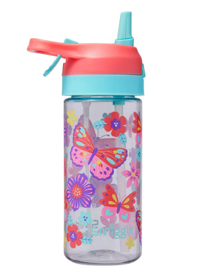 Smiggle – Hali Junior Wassersprüher, 440 ml Wasserflasche mit automatischem Strohhalm