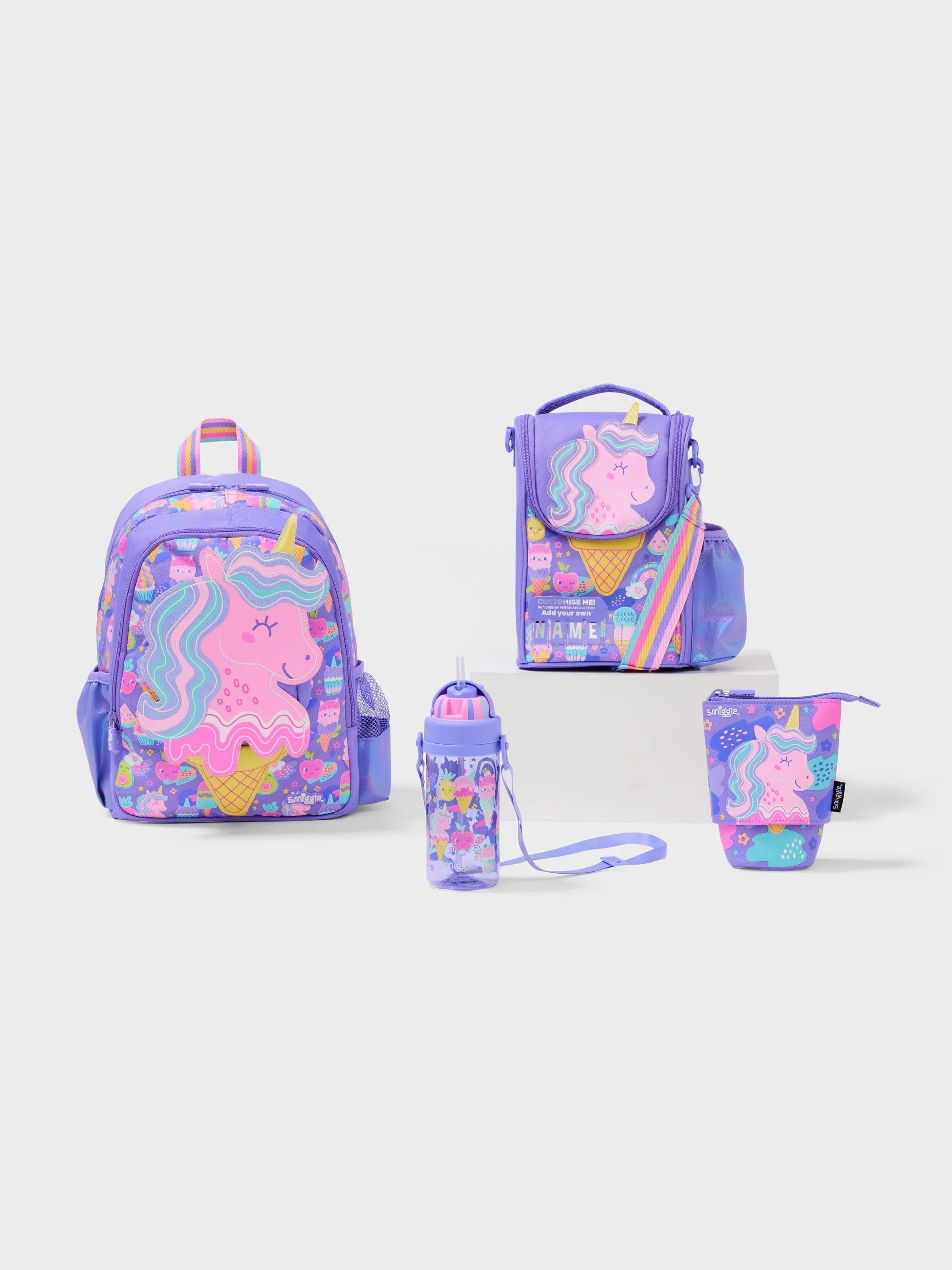 Smiggle - Happy Tales Kindergarten 4-teiliges Taschenset