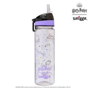 Smiggle - Harry Potter 650ML BPA-freie Trinkflasche mit Strohhalm