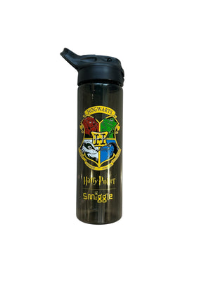 Smiggle - Harry Potter BPA-freie Trinkflasche mit automatischem Strohhalm, 650 ml
