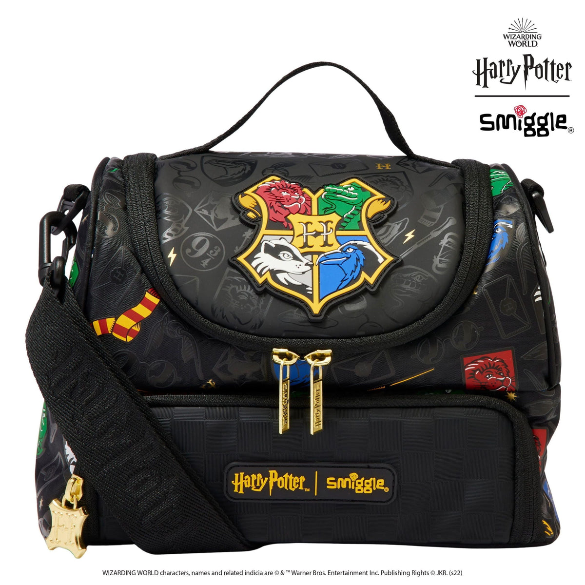 Smiggle – Harry Potter Doppeldecker-Lunchbox mit Kleiderbügel