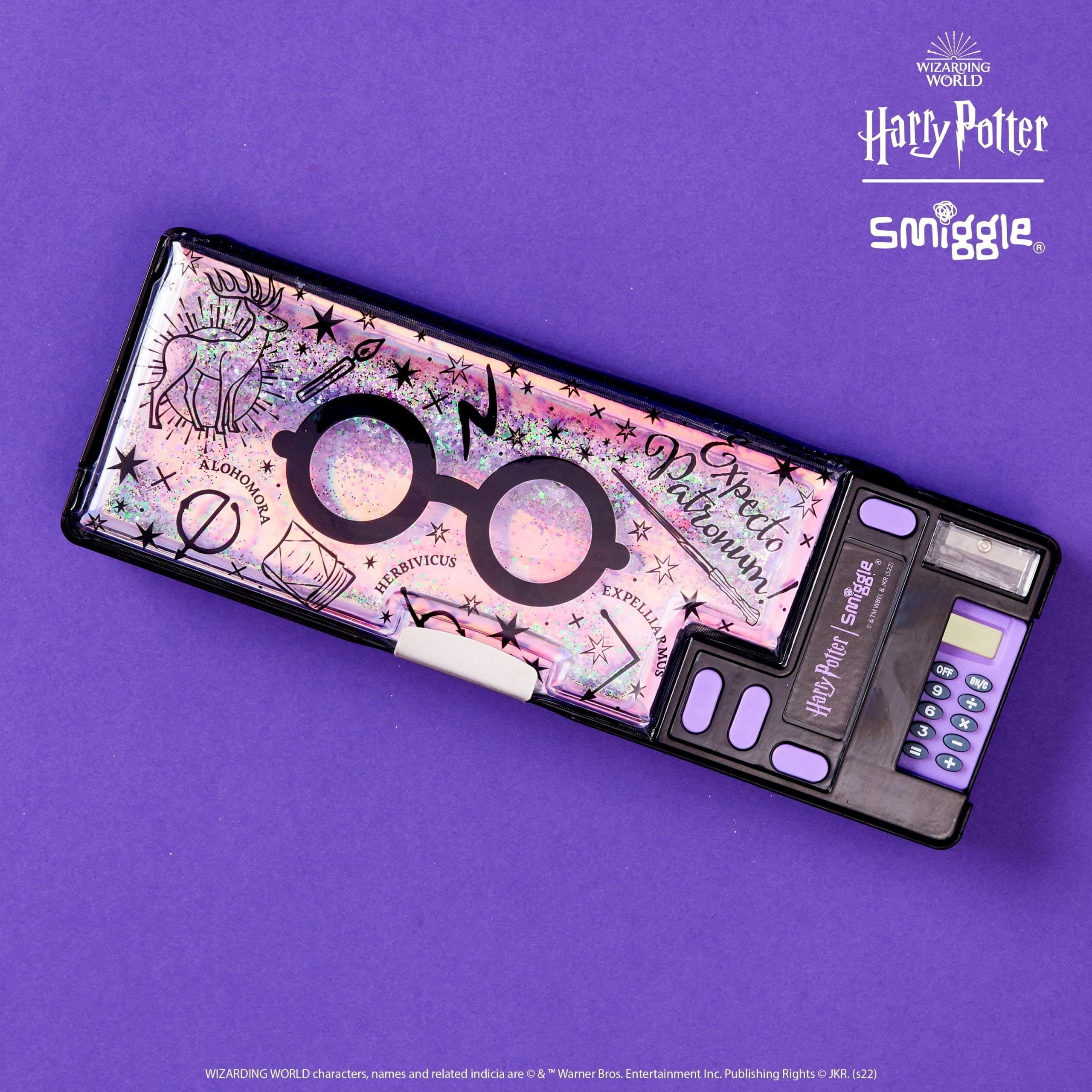 Smiggle – Harry Potter automatisches Federmäppchen mit Taschenrechner