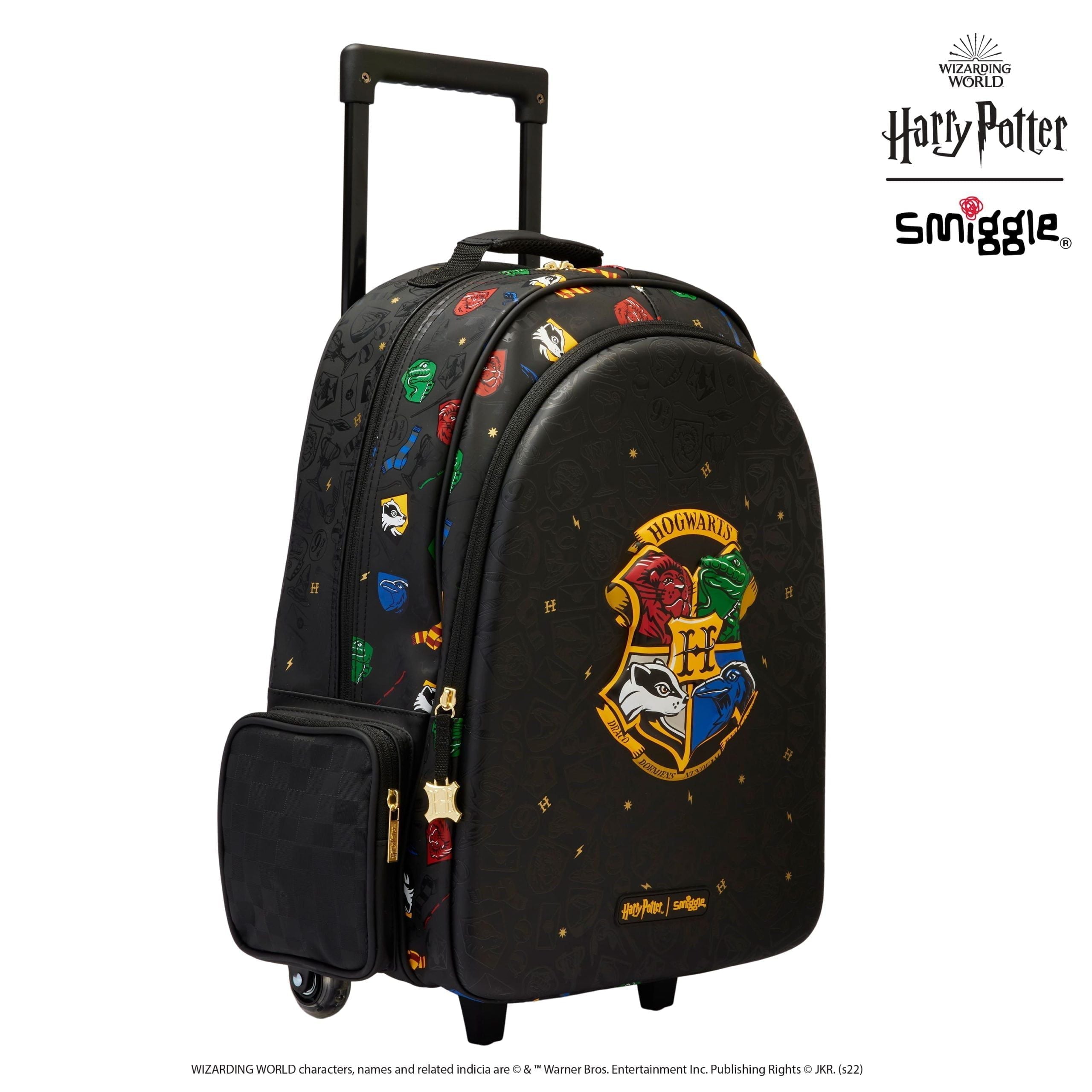 Smiggle – Harry Potter beleuchteter Rollrad-Rucksack