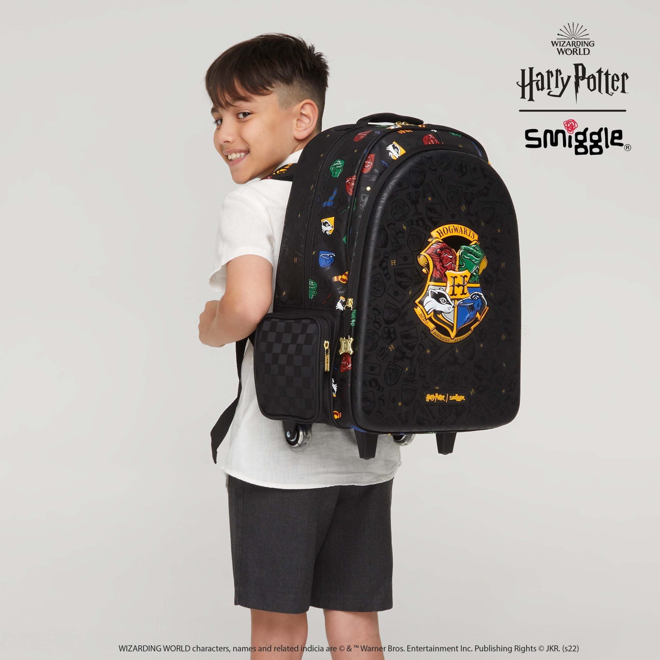 Smiggle – Harry Potter beleuchteter Rollrad-Rucksack