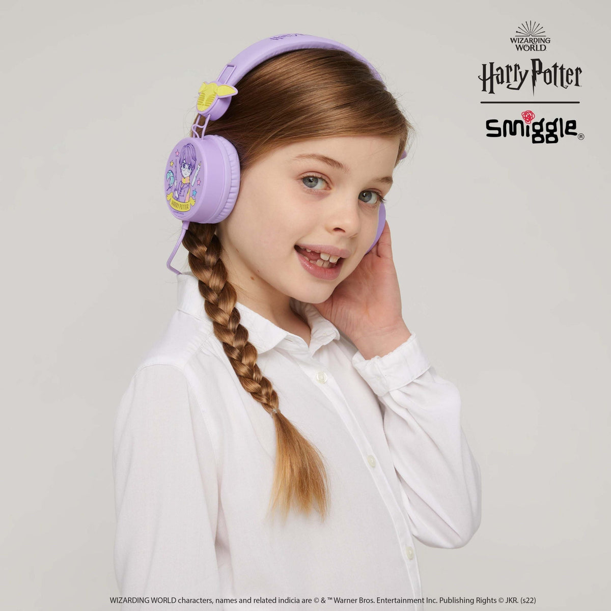 Smiggle – Harry Potter kabelgebundene On-Ear-Kopfhörer