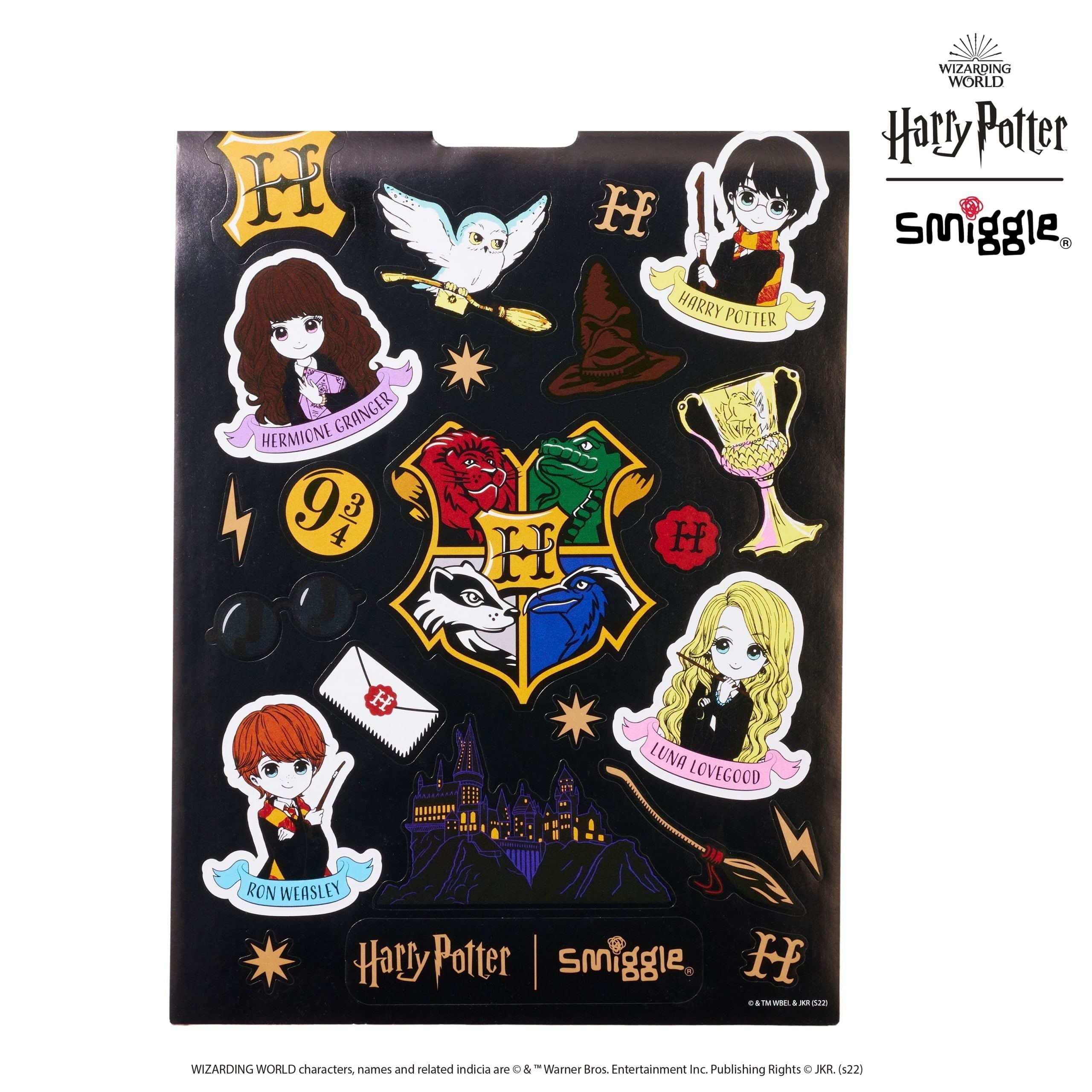 Smiggle – Harry Potter Sticker – Stickerbuch