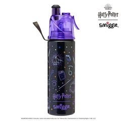 Smiggle – Harry Potter 500 ml Stahlflasche mit Wasserspray